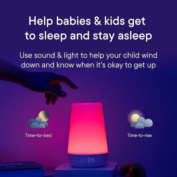 Hatch Rest Baby Sound Machine, Night Light | 2nd Gen | Registry Essential, Sleep Trainer, Routine Builder, Time-to-Rise Alarm Clock, White Noise Soother, Nursery Stories, Toddler Kids Bedroom (Wi-Fi - Image 5